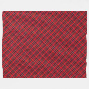 Royal Stewart tartan Red kariert Fleecedecke