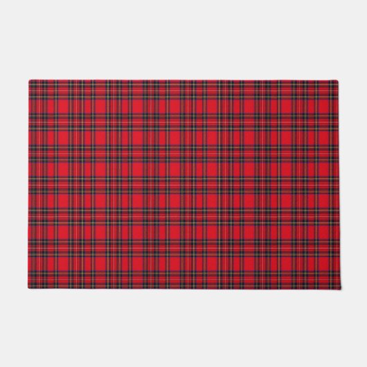 Royal Stewart tartan Red kariert Fußmatte (Vorderseite)