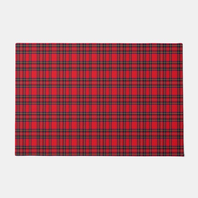 Royal Stewart tartan Red kariert Fußmatte (Vorderseite)
