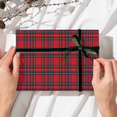 Royal Stewart Tartan Red Kariert Geschenkpapier