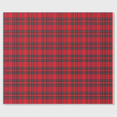 Royal Stewart tartan Red kariert Geschenkpapier (Flach)