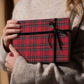 Royal Stewart Tartan Red Kariert Geschenkpapier Set