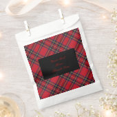 Royal Stewart tartan Red kariert Geschenktütchen (Ausgeschnitten)