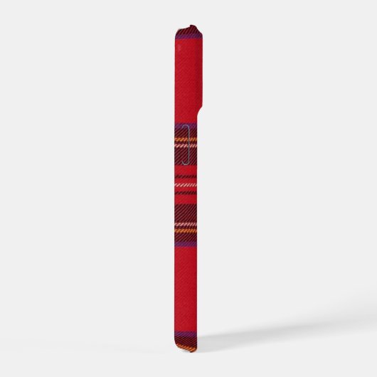 Royal Stewart tartan Red kariert iPhone 15 Hülle (Rechte Seite)
