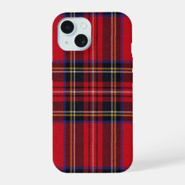 Royal Stewart tartan Red kariert iPhone 15 Hülle