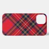 Royal Stewart tartan Red kariert iPhone Hülle (Rückseite (Horizontal))