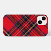 Royal Stewart tartan Red kariert iPhone Hülle (Rückseite (Horizontal))