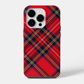 Royal Stewart tartan Red kariert iPhone Hülle (Rückseite)