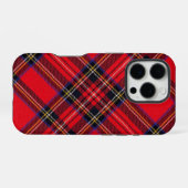 Royal Stewart tartan Red kariert iPhone Hülle (Rückseite (Horizontal))
