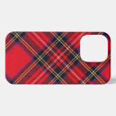 Royal Stewart tartan Red kariert iPhone Hülle (Rückseite (Horizontal))