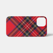 Royal Stewart tartan Red kariert iPhone Hülle (Rückseite (Horizontal))