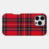 Royal Stewart tartan Red kariert iPhone Hülle (Rückseite (Horizontal))