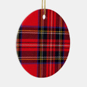 Royal Stewart tartan Red kariert Keramikornament (Rechts)