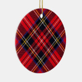 Royal Stewart tartan Red kariert Keramikornament (Rechts)
