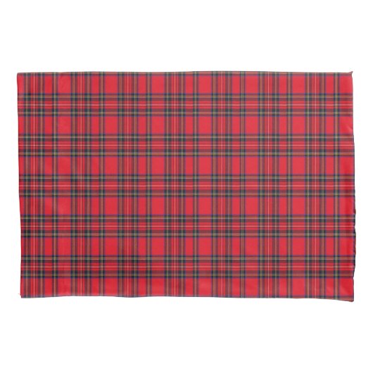 Royal Stewart tartan Red kariert Kissenbezug (Vorderseite-Links)