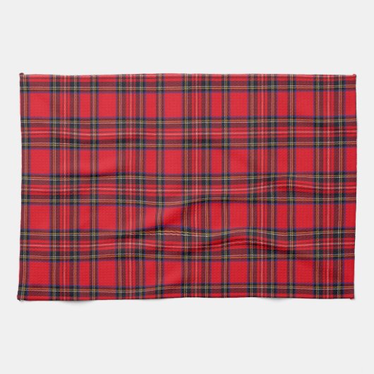 Royal Stewart tartan Red kariert Küchentuch (Horizontal)