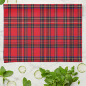 Royal Stewart tartan Red kariert Küchentuch (Gefaltet)