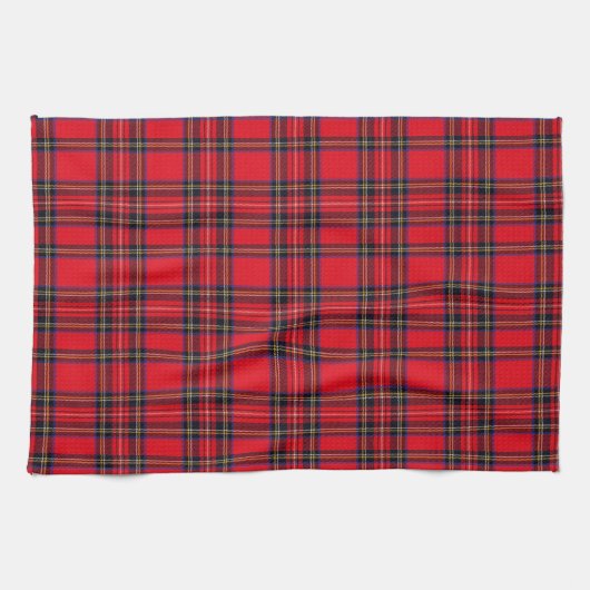 Royal Stewart tartan Red kariert Küchentuch (Horizontal)