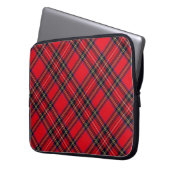 Royal Stewart tartan Red kariert Laptopschutzhülle (Vorderseite Links)