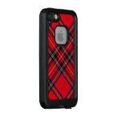 Royal Stewart tartan Red kariert LifeProof iPhone Hülle (Hinten/Rechts)