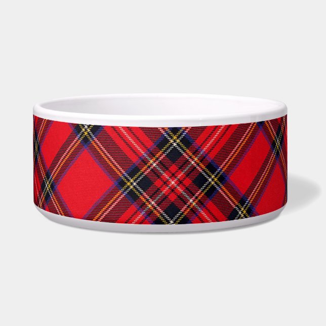 Royal Stewart tartan Red kariert Napf (Vorderseite)
