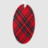 Royal Stewart tartan Red kariert Ornament (Vorderseite)