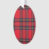 Royal Stewart tartan Red kariert Ornament (Vorderseite)