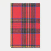 Royal Stewart tartan Red kariert Post-it Klebezettel (Vorderseite)
