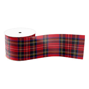 Royal Stewart tartan Red kariert Ripsband