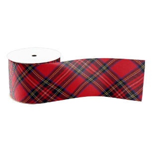 Royal Stewart tartan Red kariert Ripsband