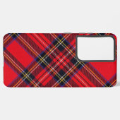 Royal Stewart tartan Red kariert Samsung Galaxy Hülle (Linke Seite)