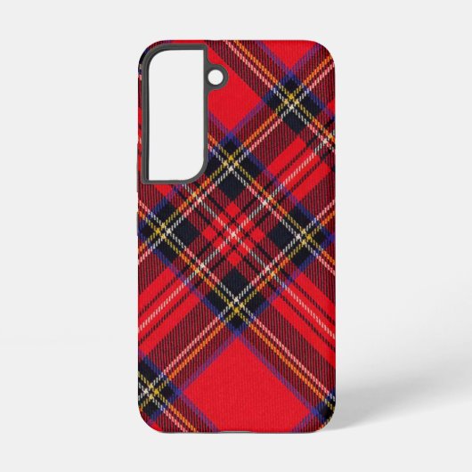 Royal Stewart tartan Red kariert Samsung Galaxy Hülle (Rückseite)