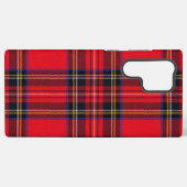 Royal Stewart tartan Red kariert Samsung Galaxy Hülle (Rückseite (Horizontal))