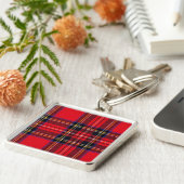 Royal Stewart tartan Red kariert Schlüsselanhänger (Seite)