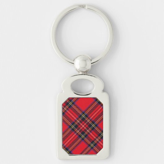 Royal Stewart tartan Red kariert Schlüsselanhänger (Vorderseite)