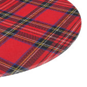 Royal Stewart tartan Red kariert Schneidebrett (Ecke)