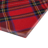 Royal Stewart tartan Red kariert Schneidebrett (Ecke)