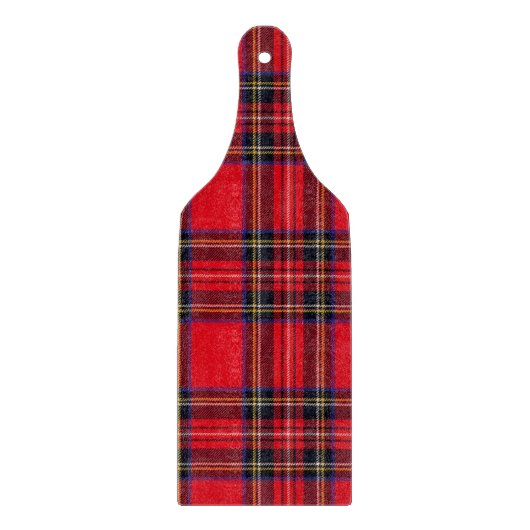 Royal Stewart tartan Red kariert Schneidebrett (Vorderseite)