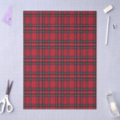 Royal Stewart tartan Red kariert Seidenpapier (Basteln)