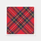 Royal Stewart tartan Red kariert Serviette (Vorderseite)