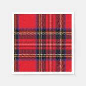 Royal Stewart tartan Red kariert Serviette (Vorderseite)