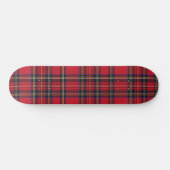 Royal Stewart tartan Red kariert Skateboard (Horizontal)