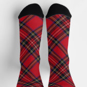 Royal Stewart tartan Red kariert Socken (Oben)
