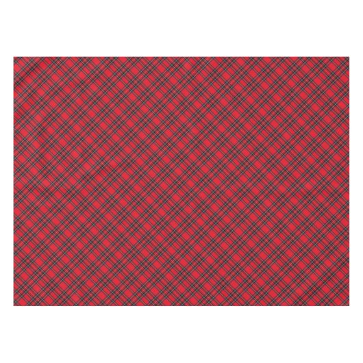Royal Stewart tartan Red kariert Tischdecke (Vorderseite (Horizontal))