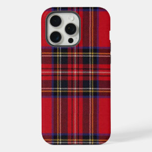 Royal Stewart Tartan rot-schwarz kariert iPhone 15 Pro Max Hülle