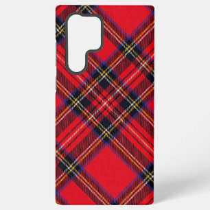 Royal Stewart Tartan rot schwarz kariert Samsung Galaxy Hülle