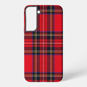 Royal Stewart Tartan rot schwarz kariert Samsung Galaxy Hülle