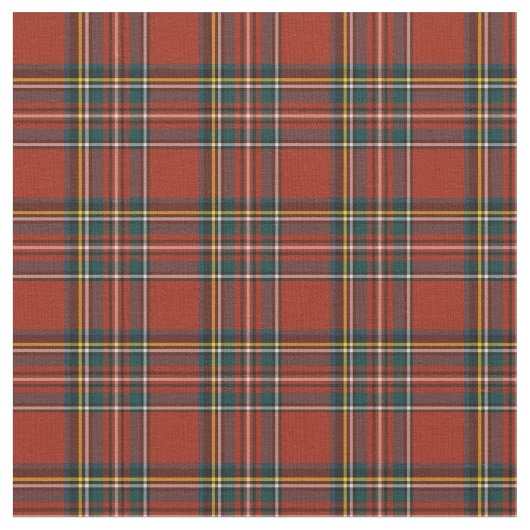 Royal Stewart Tartan Stoff (Nahaufnahme)