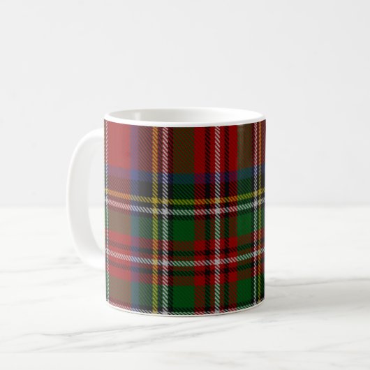 Royal Stewart Tartan Tasse (Vorderseite Links)
