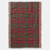 Royal Stewart Tartan Traditionelle Karierte Weihna Decke (Vorderseite Vertikal)